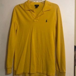 🔥Yellow long sleeve Polo🔥